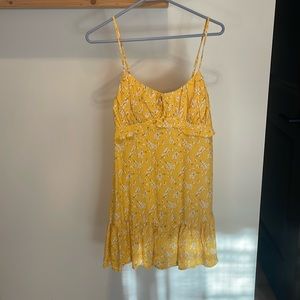 Yellow flowered mini